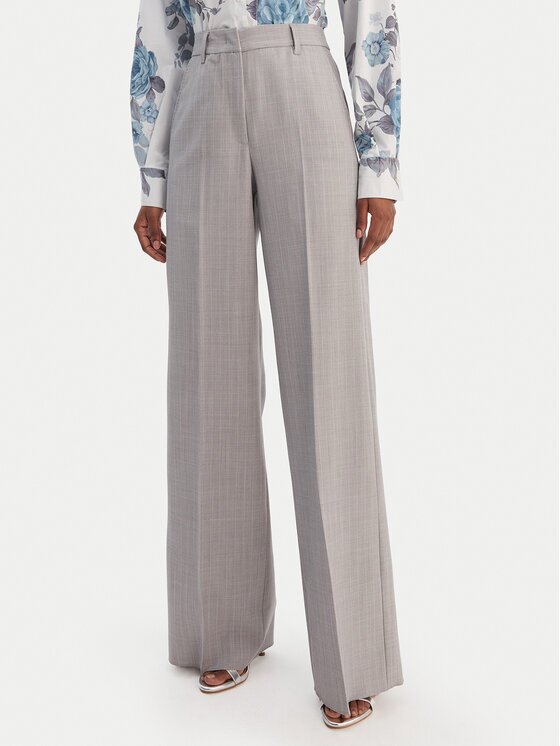 Marella Pantaloni din material Giunchi 2613131101 Straight Fit