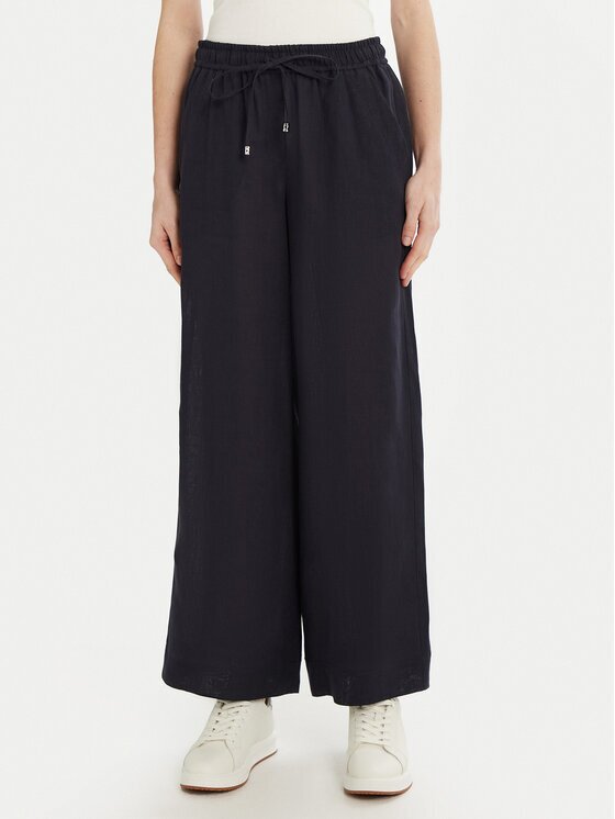 Marella Pantaloni din material Mattino 2513131084 Wide Leg