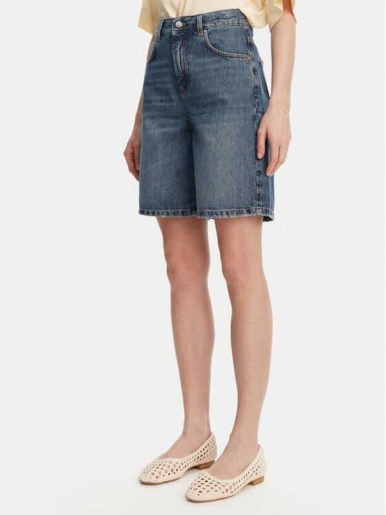 Marella Pantaloni scurți de blugi Short 2513141024 Relaxed Fit