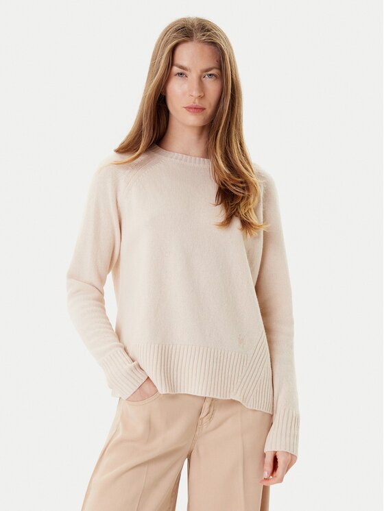 Marella Pulover Celia 2523366215 Écru Regular Fit