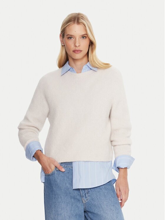 Marella Pulover Tania 2523366352 Écru Regular Fit