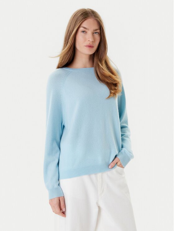 Marella Pulover Tesa 2523366171 Albastru celest Relaxed Fit