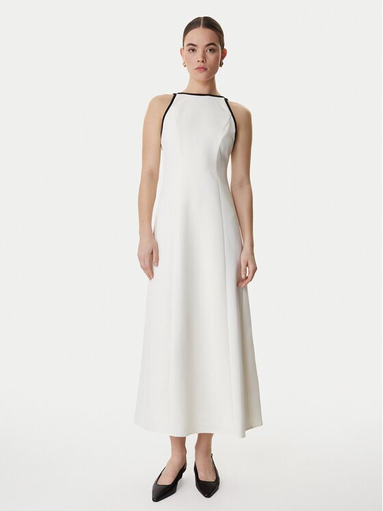 Marella Rochie cocktail Sapore 2613221113 Écru Regular Fit
