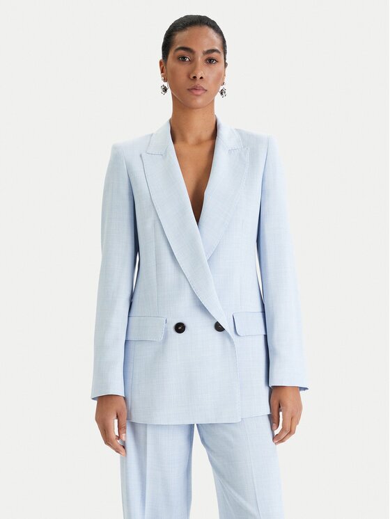 Marella Sacou Canzone 2613041151 Albastru celest Regular Fit
