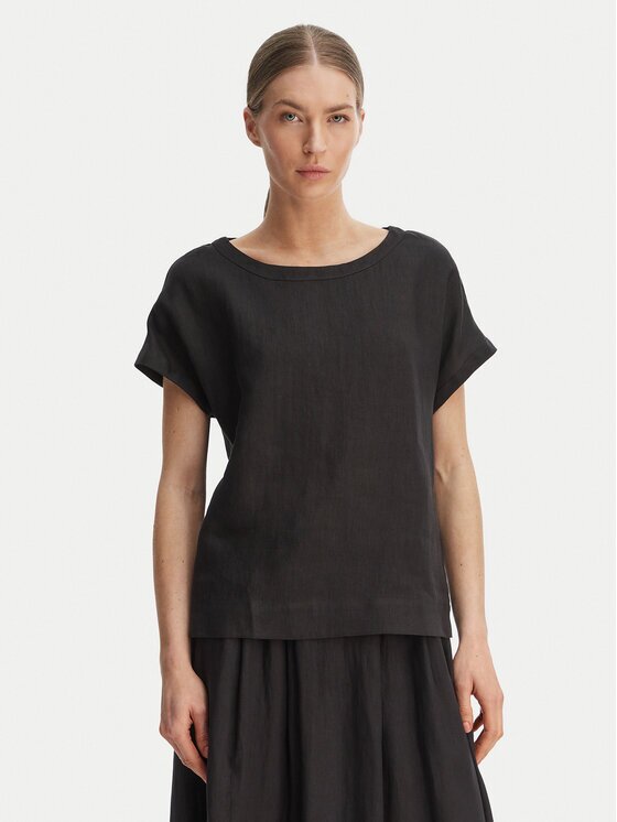 Marella Tricou Emme by Geyser 2615111132 Negru Regular Fit