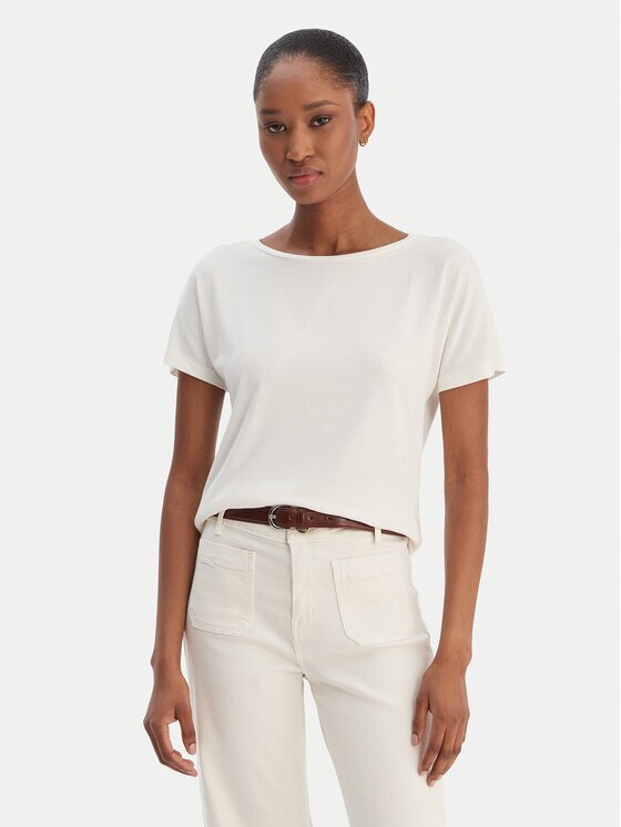 Marella Tricou Fervida 2615971021 Écru Regular Fit