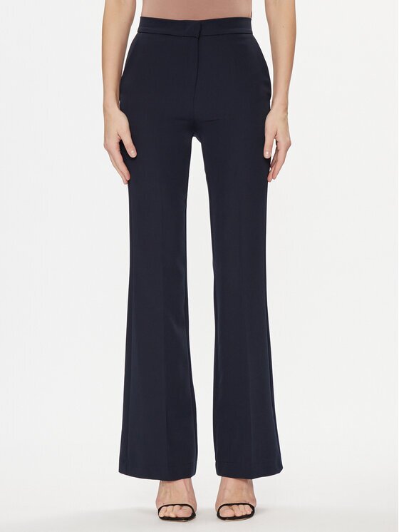 Maryley Pantaloni din material 24EB587/43BL Relaxed Fit