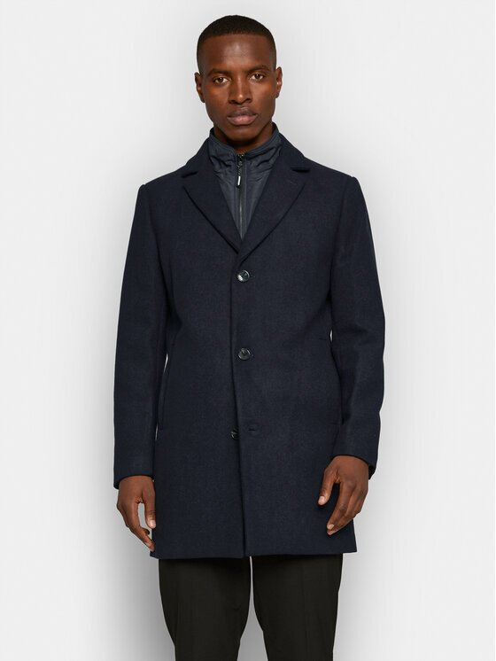 Matinique Palton de lână 30206267 Regular Fit