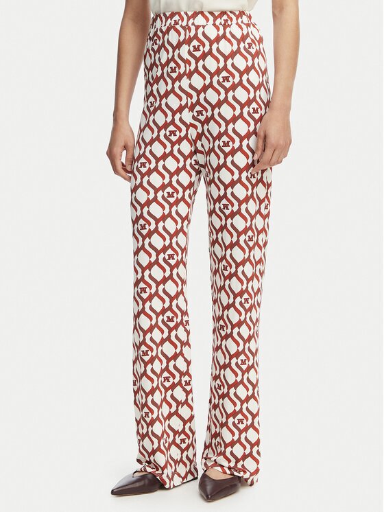 Max Mara Beachwear Pantaloni din material Bchabate 2616781029 Relaxed Fit