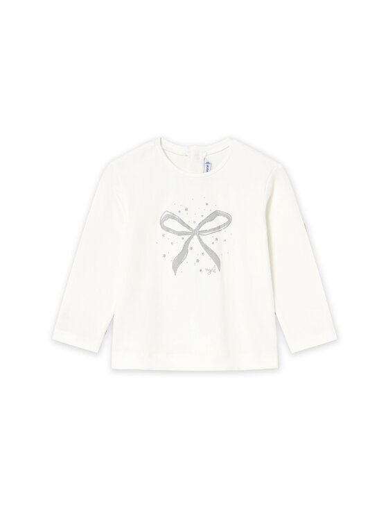 Mayoral Bluză 116 Écru Regular Fit
