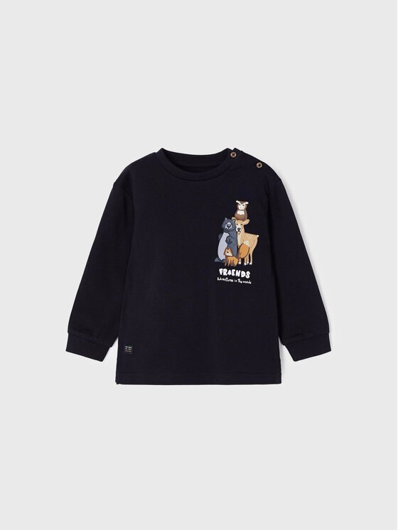 Mayoral Bluză 2010 Negru Regular Fit