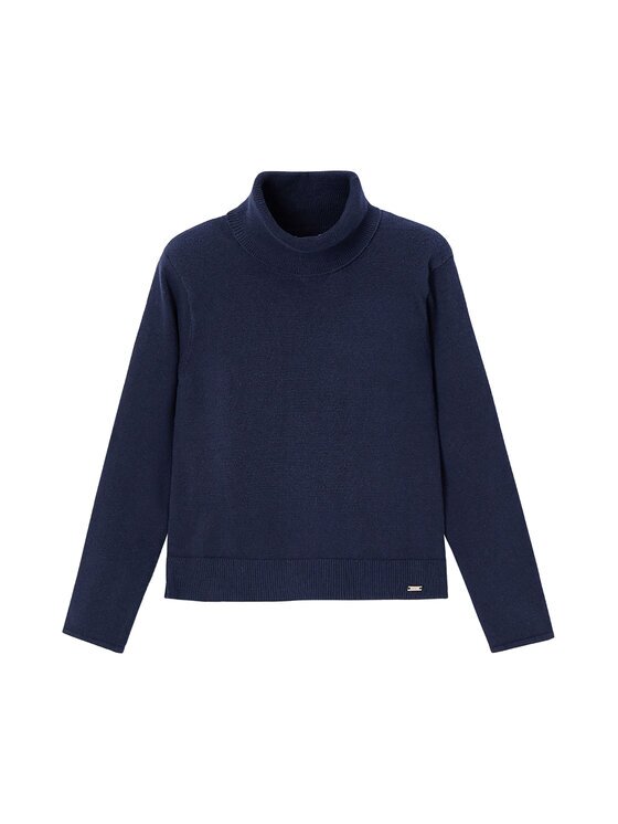 Mayoral Bluză cu gât 313 Bleumarin Regular Fit