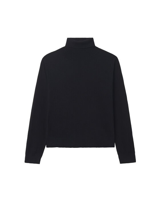 Mayoral Bluză cu gât 345 Negru Regular Fit