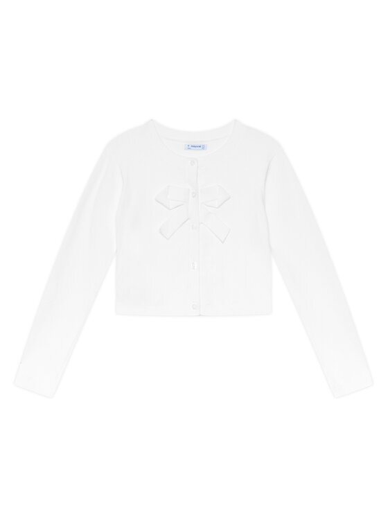 Mayoral Cardigan 321 Alb Regular Fit