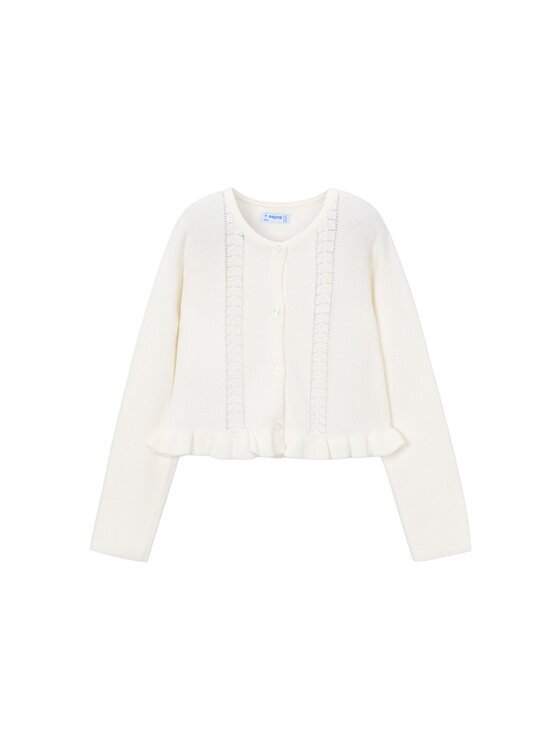 Mayoral Cardigan 3383 Écru Regular Fit