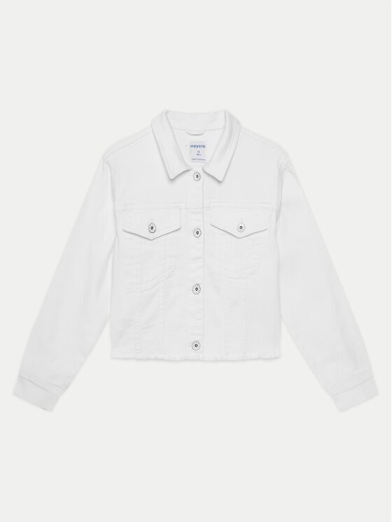 Mayoral Geacă de blugi 6406 Écru Regular Fit