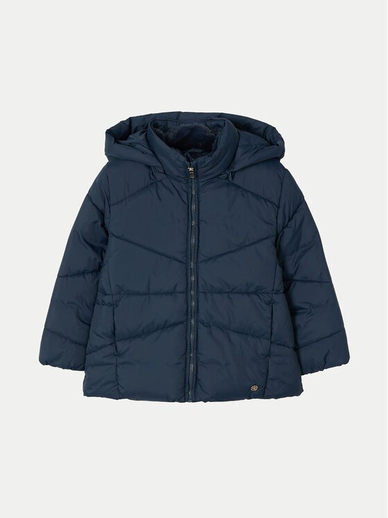 Mayoral Geacă de iarnă 415 Bleumarin Regular Fit
