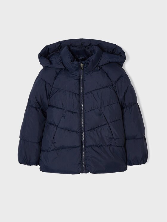 Mayoral Geacă de iarnă 415 Bleumarin Regular Fit