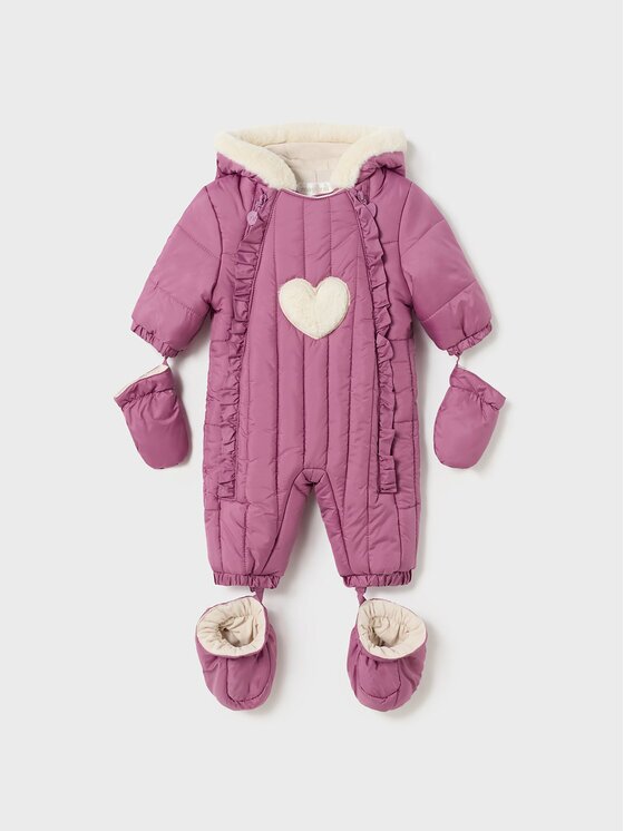 Mayoral Overall de iarnă 2.675 Violet Regular Fit