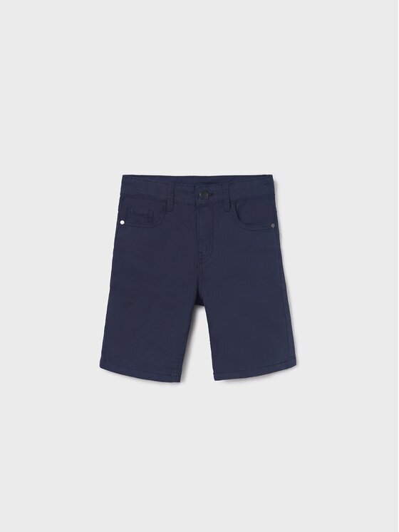 Mayoral Pantalon scurți din material 231 Bleumarin Regular Fit