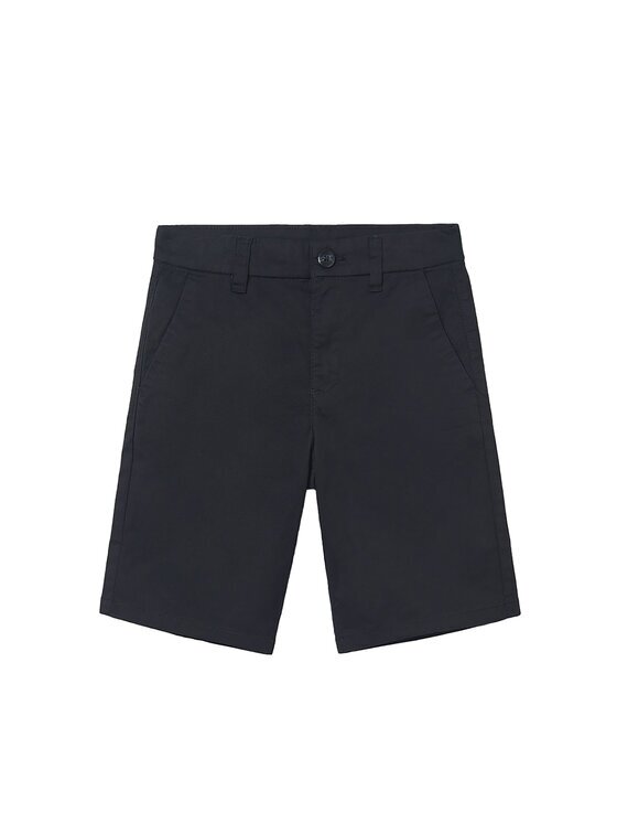 Mayoral Pantalon scurți din material 242 Negru Regular Fit