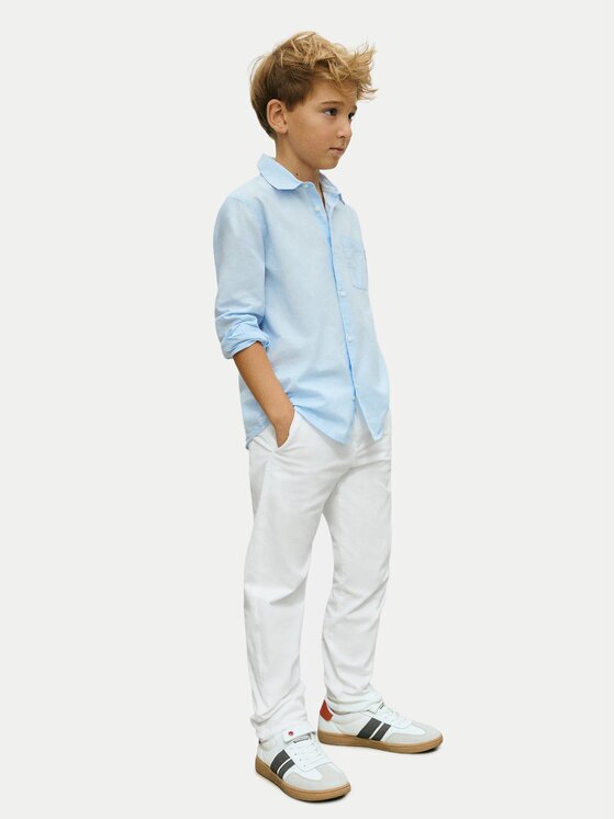Mayoral Pantaloni chino 530 Écru Slim Fit