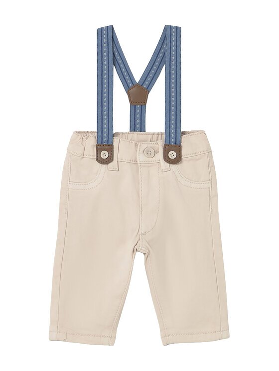 Mayoral Pantaloni din material 2576 Écru Regular Fit