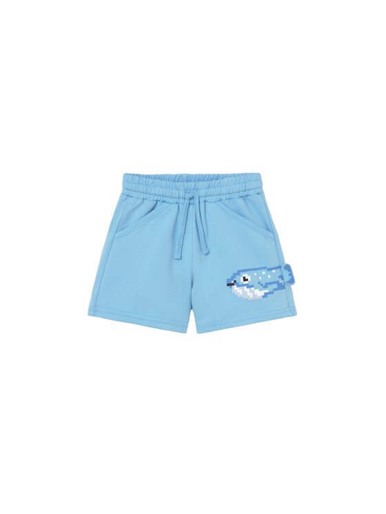 Mayoral Pantaloni scurți sport 1222 Albastru celest Regular Fit