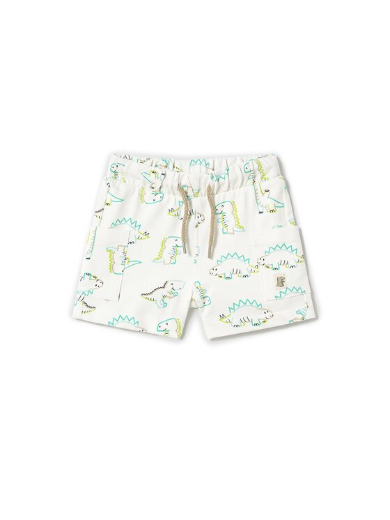 Mayoral Pantaloni scurți sport 1244 Écru Regular Fit
