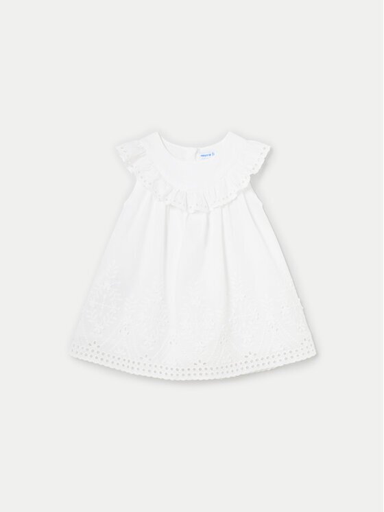 Mayoral Rochie de vară 1915 Alb Regular Fit