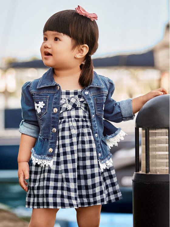Mayoral Rochie de vară 1963 Bleumarin Regular Fit