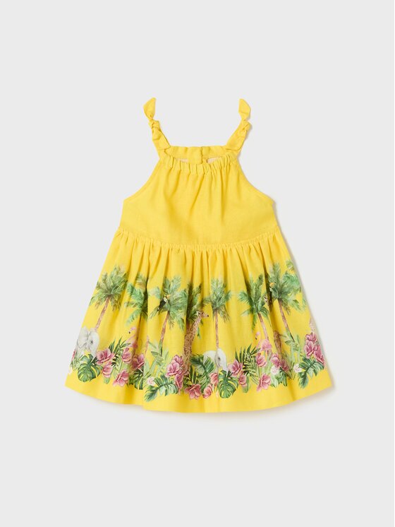Mayoral Rochie de vară 1967 Galben Regular Fit