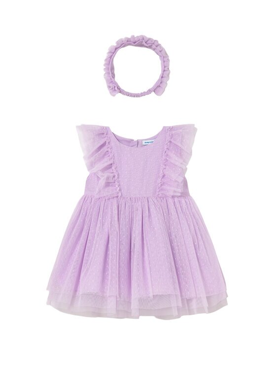 Mayoral Rochie elegantă 1905 Violet Regular Fit