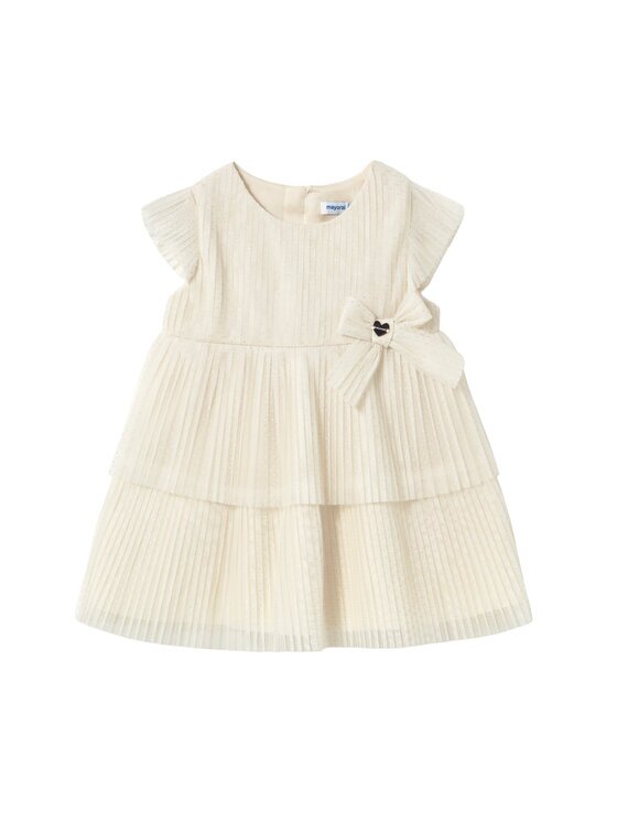 Mayoral Rochie elegantă 1908 Crem Regular Fit