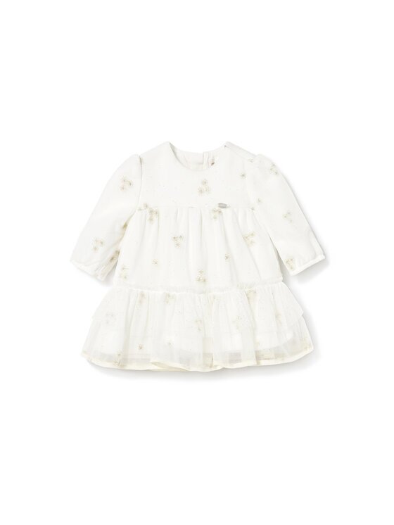 Mayoral Rochie elegantă 2817 Écru Regular Fit