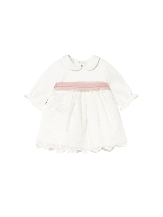 Mayoral Rochie elegantă 2818 Écru Regular Fit