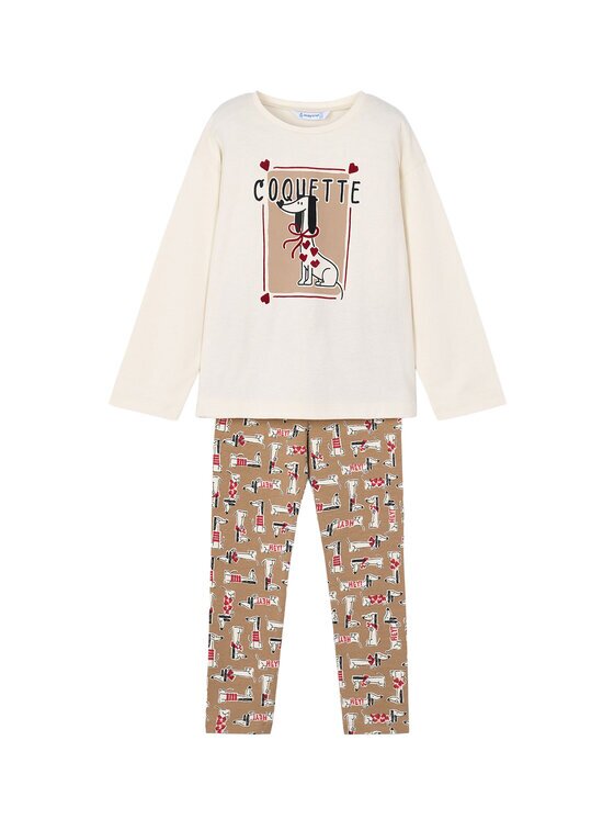 Mayoral Set bluză și leggings 4719 Regular Fit