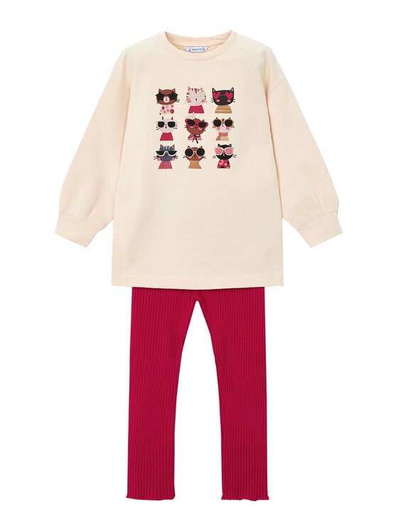 Mayoral Set bluză și leggings 4722 Regular Fit