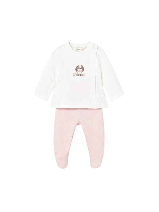 Mayoral Set de bluză și pantaloni cu botoșei 1593 Regular Fit
