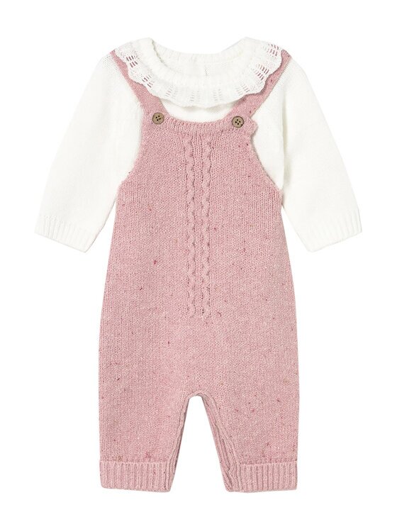 Mayoral Set pulover și pantaloni din material textil 2605 Regular Fit