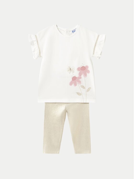 Mayoral Set tricou și leggings 1734 Regular Fit