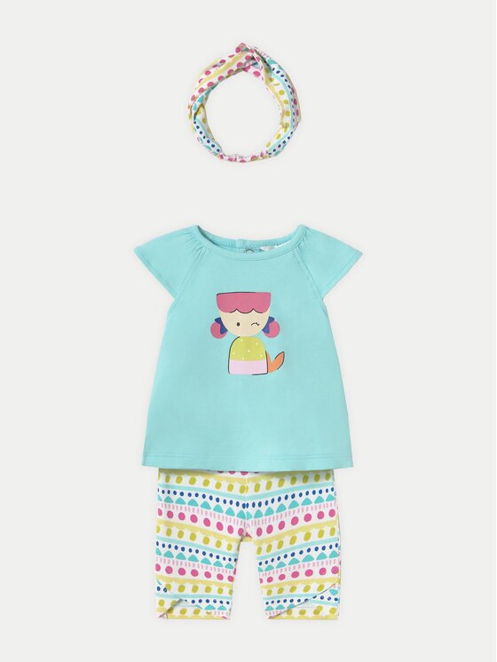 Mayoral Set tricou și leggings 1763 Regular Fit