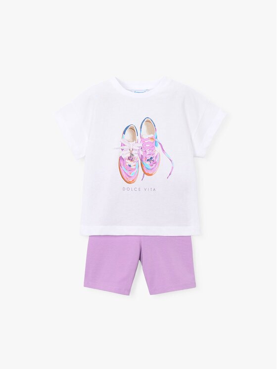 Mayoral Set tricou și leggings 3731 Regular Fit