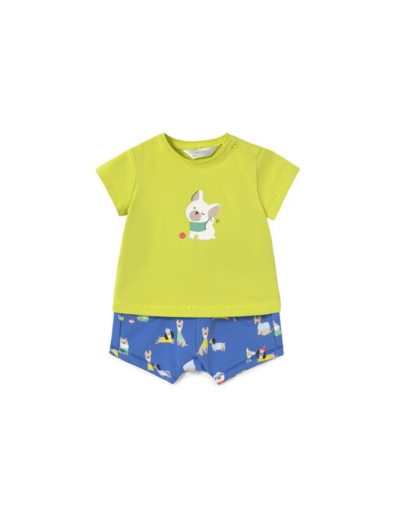 Mayoral Set tricou și pantaloni scurți 1206 Regular Fit