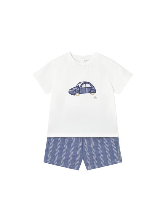 Mayoral Set tricou și pantaloni scurți 1227 Regular Fit