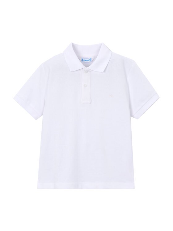 Mayoral Tricou polo 150 Alb Regular Fit