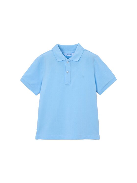 Mayoral Tricou polo 150 Albastru celest Regular Fit
