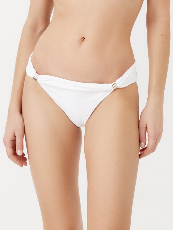 Melissa odabash Bikini partea de jos Grenada Alb