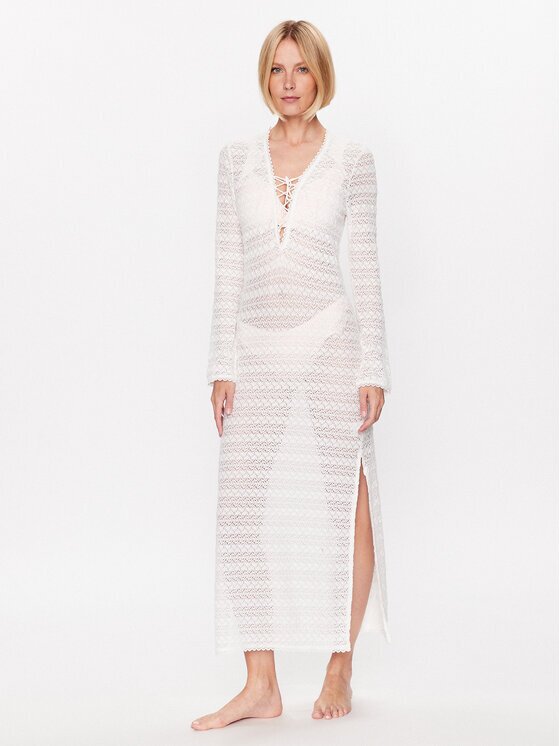 Melissa odabash Rochie de plajă Maddison Alb Regular Fit