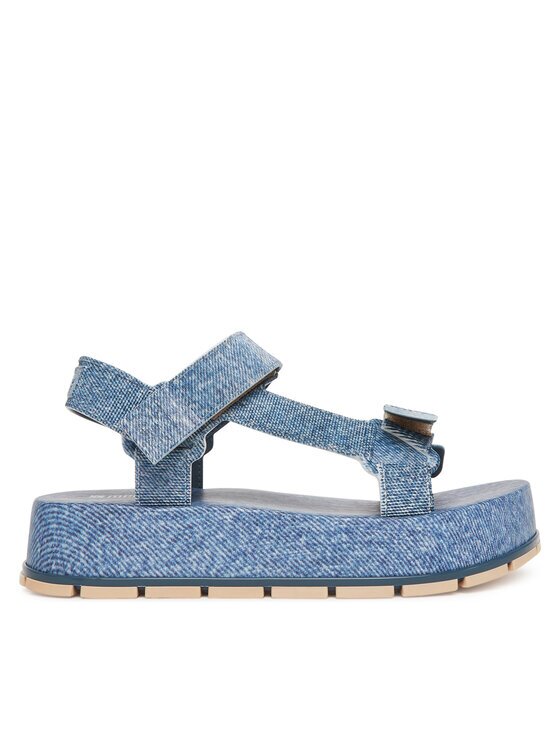 Melissa Sandale Flowing Platform Denim Ad M 36132